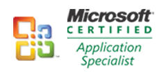 Marc Galli, Microsoft Certified Application Specialist